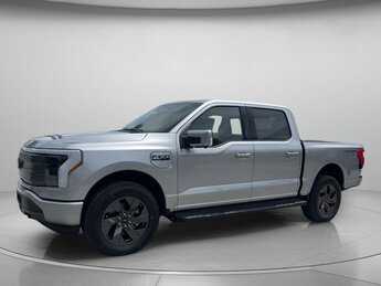 2025 Iconic Silver Metallic Ford F-150 Lightning LARIAT Automatic 4 Door AWD