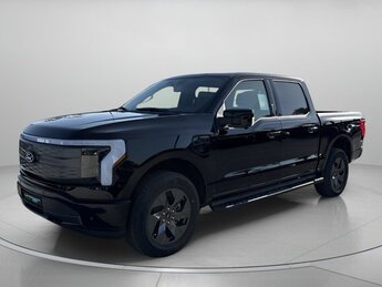 2025 Agate Black Metallic Ford F-150 Lightning LARIAT Automatic 4 Door AWD