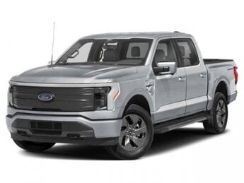 2025 Iconic Silver Metallic Ford F-150 Lightning LARIAT AWD 4 Door Automatic Electric Engine
