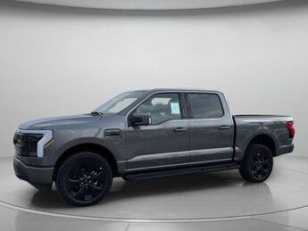 2025 Carbonized Gray Metallic Ford F-150 Lightning Platinum Truck Automatic Electric Engine AWD 4 Door