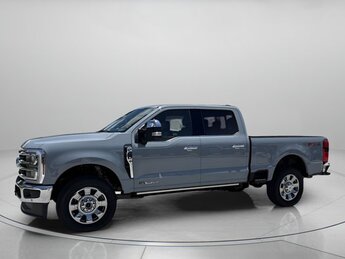 2025 Glacier Gray Metallic Tri-Coat Ford Super Duty F-250 SRW King Ranch Truck Intercooled Turbo Diesel V-8 6.7 L/406 Engine 4X4 Automatic 4 Door