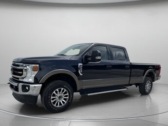 2022 Antimatter Blue Metallic Ford Super Duty F-350 SRW Lariat 4X4 Truck 4 Door Regular Unleaded V-8 7.3 L Engine