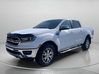 2019 Oxford White Ford Ranger Lariat 4 Door Intercooled Turbo Regular Unleaded I-4 2.3 L/140 Engine RWD
