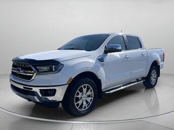 2019 Oxford White Ford Ranger Lariat 4 Door Intercooled Turbo Regular Unleaded I-4 2.3 L/140 Engine RWD