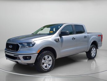 2020 Iconic Silver Metallic Ford Ranger XLT Crew Cab Pickup Truck 4 Door Automatic 4X4 Intercooled Turbo Regular Unleaded I-4 2.3 L/140 Engine