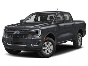 2025 Shadow Black Ford Ranger XL Automatic 4X4 Truck Intercooled Turbo Regular Unleaded I-4 2.3 L/140 Engine 4 Door