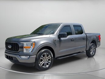 2022 Carbonized Gray Metallic Ford F-150 XL Crew Cab Pickup RWD Truck 4 Door Automatic