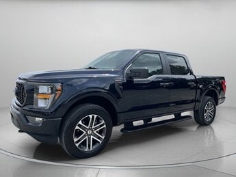 2023 Antimatter Blue Metallic Ford F-150 XL Regular Unleaded 2.7 L EcoBoost Engine 4X4 4 Door