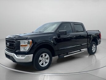 2021 Agate Black Metallic Ford F-150 XL 4 Door Truck 4X4 Automatic Regular Unleaded 2.7 L EcoBoost Engine