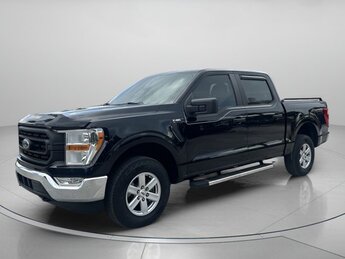 2021 Agate Black Metallic Ford F-150 XL 4 Door Truck 4X4 Automatic Regular Unleaded 2.7 L EcoBoost Engine