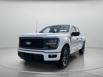 2025 Oxford White Ford F-150 STX Crew Cab Pickup Regular Unleaded 2.7 L EcoBoost Engine 4 Door RWD Automatic