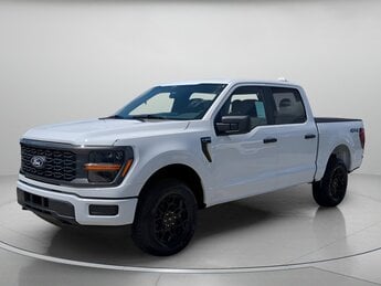 2025 Oxford White Ford F-150 STX Crew Cab Pickup Automatic 4 Door Regular Unleaded 2.7 L EcoBoost Engine Truck