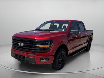 2025 Rapid Red Metallic Tinted Clearcoat Ford F-150 XLT Crew Cab Pickup Truck RWD Regular Unleaded V8 5.0 L Engine 4 Door Automatic