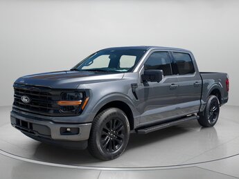 2025 Carbonized Gray Metallic Ford F-150 XLT Crew Cab Pickup RWD Regular Unleaded 2.7 L EcoBoost Engine Automatic