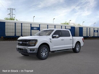 2025 Oxford White Ford F-150 XLT Crew Cab Pickup Regular Unleaded 2.7 L EcoBoost Engine Truck 4 Door
