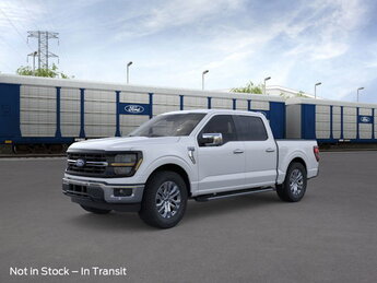 2025 Oxford White Ford F-150 XLT Crew Cab Pickup Regular Unleaded 2.7 L EcoBoost Engine Truck 4 Door