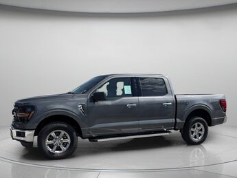 2025 Carbonized Gray Metallic Ford F-150 XLT 4X4 Regular Unleaded 2.7 L EcoBoost Engine Automatic 4 Door Truck