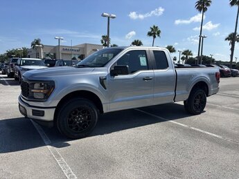 2025 Iconic Silver Metallic Ford F-150 STX Truck 4 Door Regular Unleaded 2.7 L EcoBoost Engine
