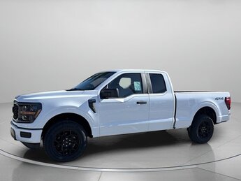 2025 Oxford White Ford F-150 STX Regular Unleaded 2.7 L EcoBoost Engine 4X4 Automatic