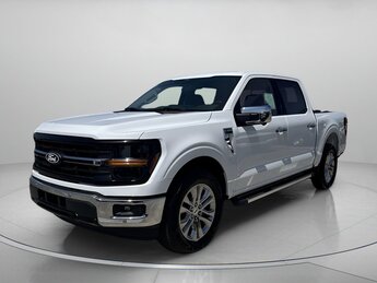 2025 Oxford White Ford F-150 XLT Crew Cab Pickup Regular Unleaded V6 3.5 L EcoBoost Engine RWD Automatic 4 Door Truck