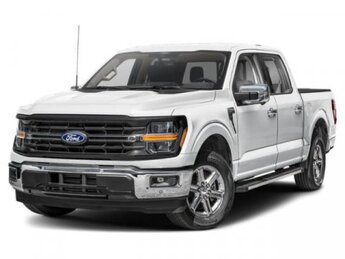2025 Space White Metallic Ford F-150 XLT Truck Automatic PowerBoost Full-Hybrid V6 3.5 L Engine 4 Door 4X4