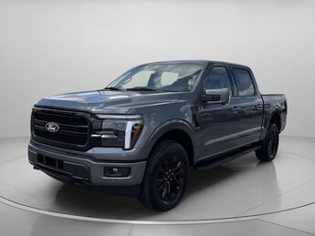 2025 Carbonized Gray Metallic Ford F-150 LARIAT Crew Cab Pickup 4 Door Automatic Regular Unleaded V6 3.5 L EcoBoost Engine Truck 4X4