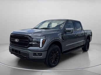 2025 Carbonized Gray Metallic Ford F-150 LARIAT Crew Cab Pickup 4 Door Automatic Regular Unleaded V6 3.5 L EcoBoost Engine Truck 4X4