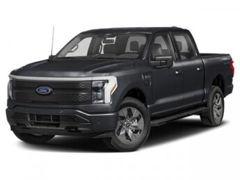 2025 Space White Metallic Ford F-150 Lightning XLT AWD Electric Engine Truck Automatic