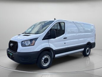 2025 Oxford White Ford Transit Cargo Van Automatic 3 Door RWD