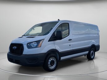 2025 Oxford White Ford Transit Cargo Van Regular Unleaded V-6 3.5 L/213 Engine Van Automatic RWD