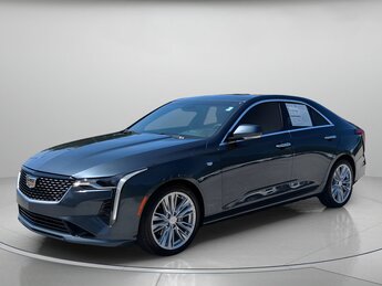 2022 Shadow Metallic Cadillac CT4 Premium Luxury 4 Door RWD Automatic