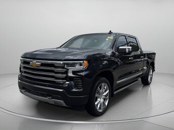 2024 Dark Ash Metallic Chevrolet Silverado 1500 High Country Crew Cab Pickup Gas V8 6.2L/376 Engine Truck Automatic 4 Door 4X4