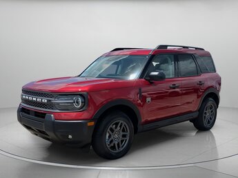 2025 Ruby Red Metallic Tinted Clearcoat Ford Bronco Sport Big Bend Automatic 4X4 4 Door SUV