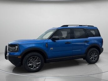 2025 Velocity Blue Metallic Ford Bronco Sport Big Bend Intercooled Turbo Regular Unleaded I-3 1.5 L/91 Engine 4X4 SUV Automatic 4 Door