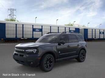 2025 Shadow Black Ford Bronco Sport Outer Banks SUV 4X4 Automatic Intercooled Turbo Regular Unleaded I-3 1.5 L/91 Engine