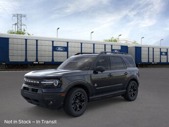 2025 Shadow Black Ford Bronco Sport Outer Banks SUV 4X4 Automatic Intercooled Turbo Regular Unleaded I-3 1.5 L/91 Engine