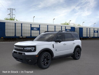 2025 Oxford White Ford Bronco Sport Outer Banks Intercooled Turbo Regular Unleaded I-3 1.5 L/91 Engine 4X4 SUV 4 Door Automatic