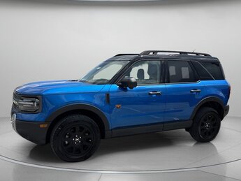 2025 Velocity Blue Metallic Ford Bronco Sport Badlands 4X4 Automatic SUV Intercooled Turbo Premium Unleaded I-4 2.0 L/122 Engine 4 Door