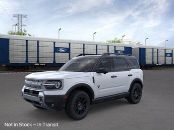 2025 Oxford White Ford Bronco Sport Badlands SUV 4X4 Intercooled Turbo Premium Unleaded I-4 2.0 L/122 Engine Automatic 4 Door