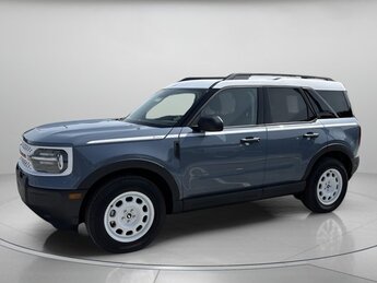 2025 Azure Gray Metallic Tri-Coat Ford Bronco Sport Heritage Automatic 4 Door 4X4 Intercooled Turbo Regular Unleaded I-3 1.5 L/91 Engine SUV