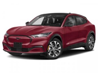 2025 Molten Magenta Metallic Tinted Clearcoat Ford Mustang Mach-E Premium 4 Door SUV Automatic RWD Electric Engine