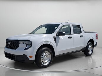 2025 Oxford White Ford Maverick XL Crew Cab Pickup 4 Door Truck FWD Automatic (CVT) Gas/Electric I-4 2.5 L/152 Engine