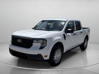 2025 Oxford White Ford Maverick XL Crew Cab Pickup Intercooled Turbo Premium Unleaded I-4 2.0 L/122 Engine Automatic (CVT) AWD 4 Door Truck
