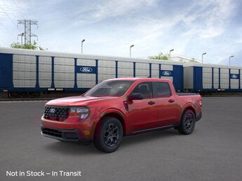 2025 Ruby Red Metallic Tinted Clearcoat Ford Maverick XLT Crew Cab Pickup Truck 4 Door FWD Automatic (CVT) Gas/Electric I-4 2.5 L/152 Engine