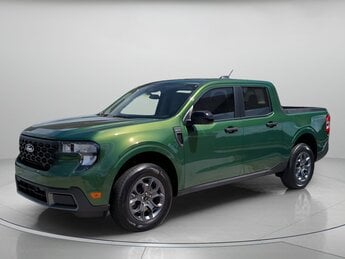 2025 Eruption Green Ford Maverick XLT Crew Cab Pickup 4 Door Truck AWD