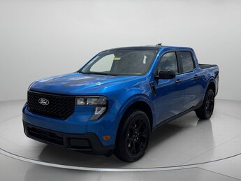 2025 Velocity Blue Ford Maverick XLT Crew Cab Pickup Automatic (CVT) Truck AWD 4 Door Intercooled Turbo Premium Unleaded I-4 2.0 L/122 Engine