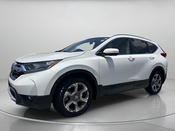 2018 White Diamond Pearl Honda CR-V EX Automatic (CVT) Intercooled Turbo Regular Unleaded I-4 1.5 L/91 Engine 4 Door