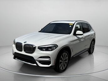 2019 Alpine White BMW X3 sDrive30i RWD Automatic SUV 4 Door Intercooled Turbo Premium Unleaded I-4 2.0 L/122 Engine