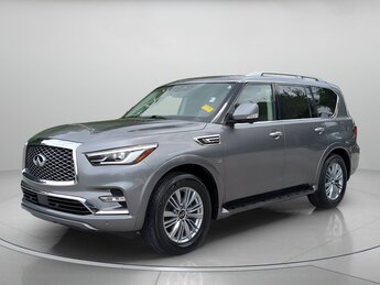 2019 Graphite Shadow INFINITI QX80 LUXE RWD Premium Unleaded V-8 5.6 L/339 Engine 4 Door