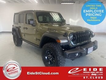2025 Jeep Wrangler Willys Automatic 3.6L V6 24V VVT Engine 4X4 4 Door